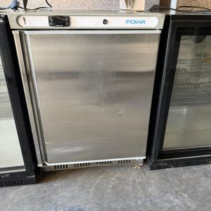 Polar C-Series 140 Ltr Undercounter Single Door Stainless Steel Freezer